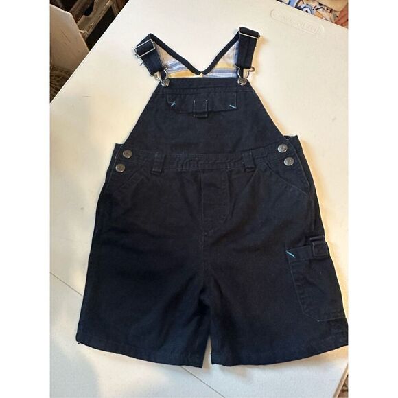 The Children's Place Toddler Navy Blue Denim Overalls Size 24 Months - Picture 1 of 3